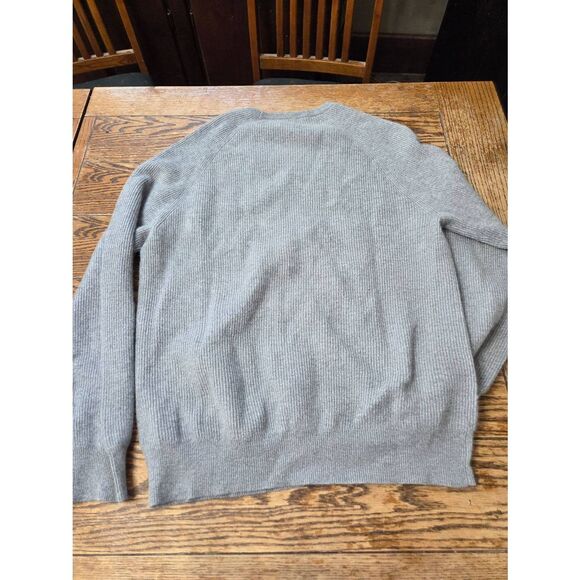 Patrick Assaraf Cashmere Crewneck in Grey sz XL - Picture 5 of 6